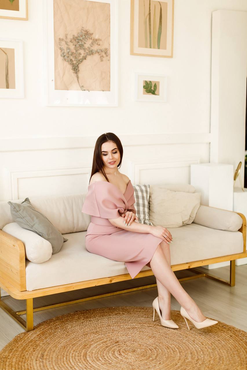 Платье "Шерон" пудра