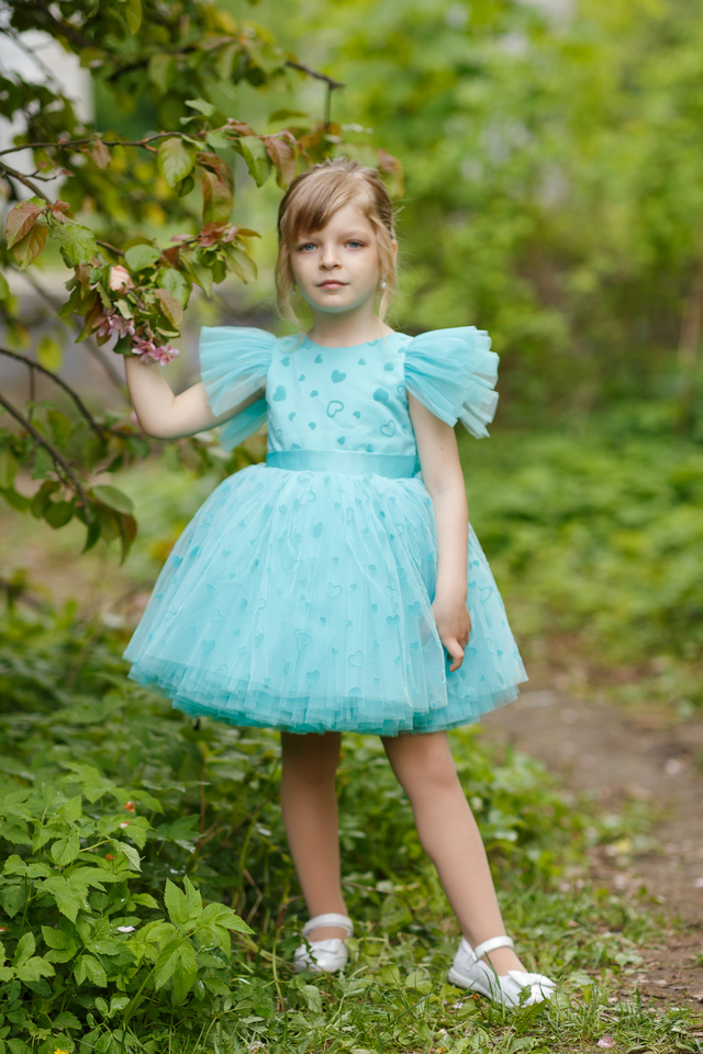 Детское "Берри" бирюза 110-122