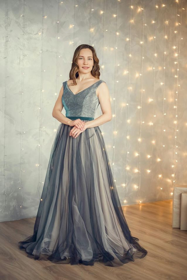 Платье "Марица" синий