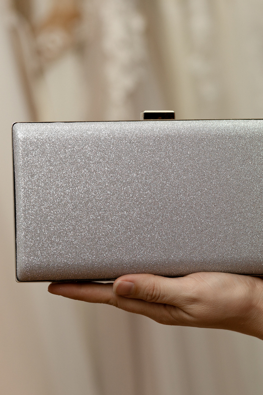 Клатч Арт.13 серебро