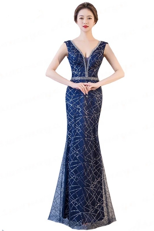 Платье "Сэрра" синий