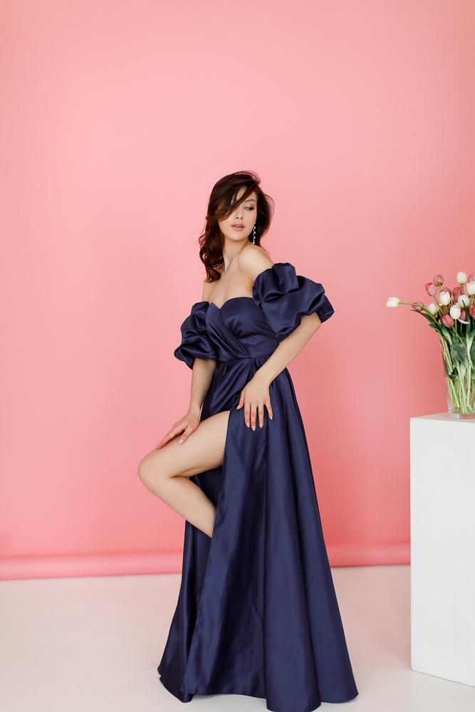 Платье "Артемида" темно-синий