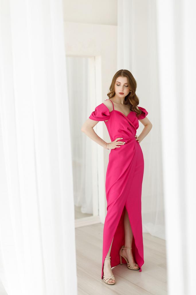 Платье "Сэнди" фуксия