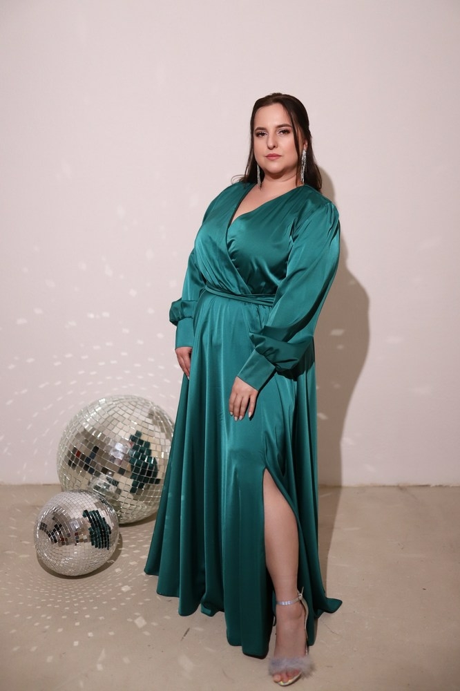 Платье "Савва" изумруд