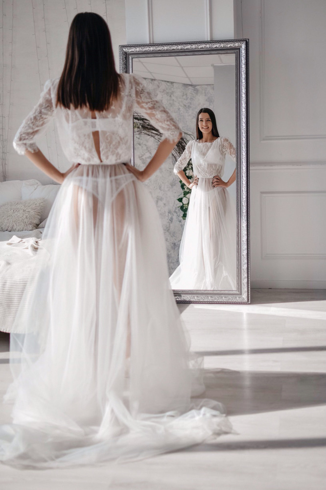 Пеньюар "Ванесса" белый