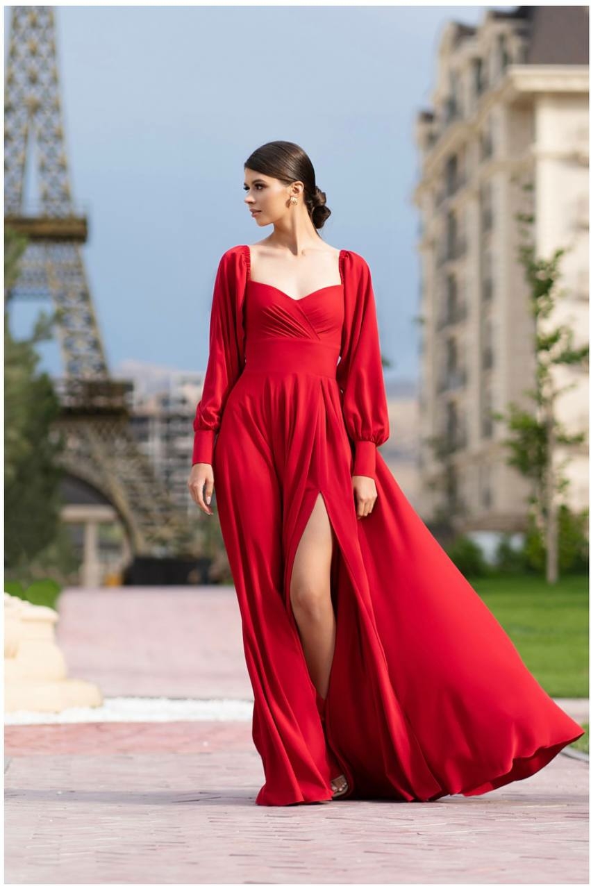 Платье "Анталия" красный