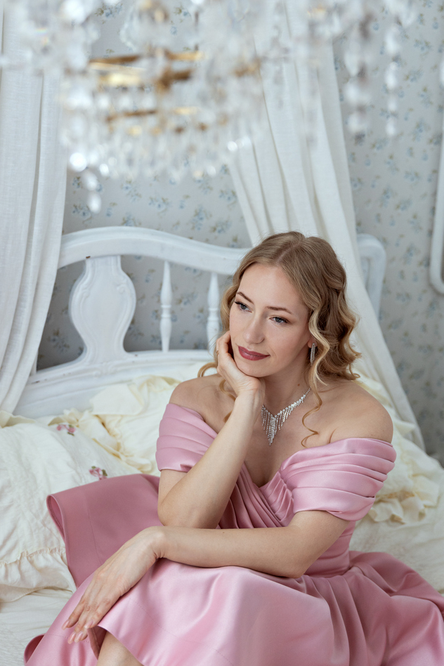 Платье "Стиви" пудра