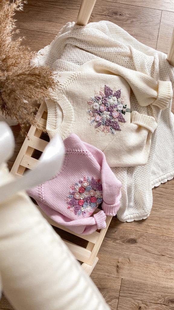 КОМБО ДЖЕМПЕР (ДЕТСКИЙ+ВЗРОСЛЫЙ+ВЫШИВКА)