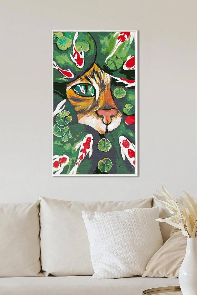 Картина по номерам "Сон кота"