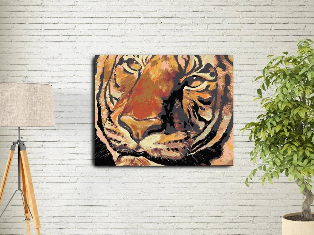 Картина по номерам "Тигр"
