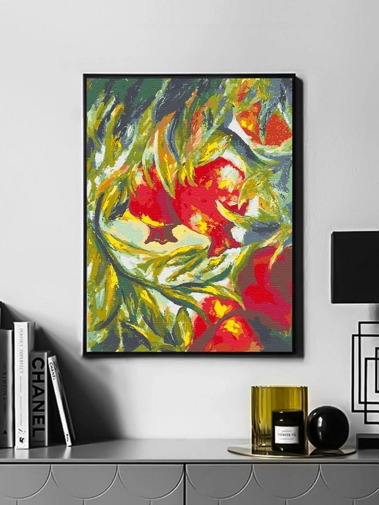 Картина по номерам "Солнечные гранаты"