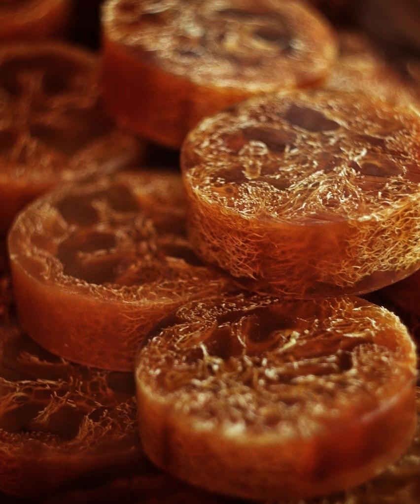 Мыло Апельсиновое с люфой