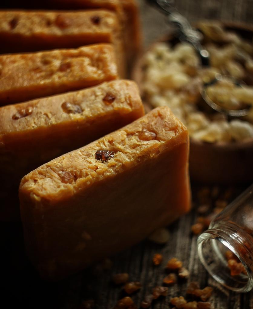 Мыло Янтарное - Цитрусы и ладан