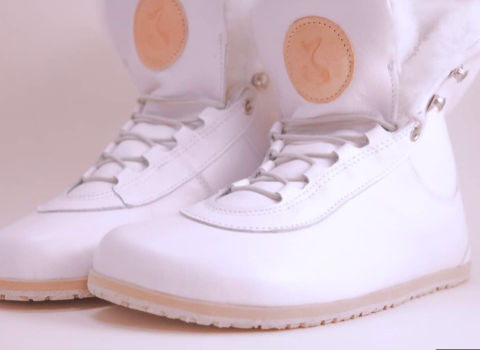 Jenon Leather Snowflake White