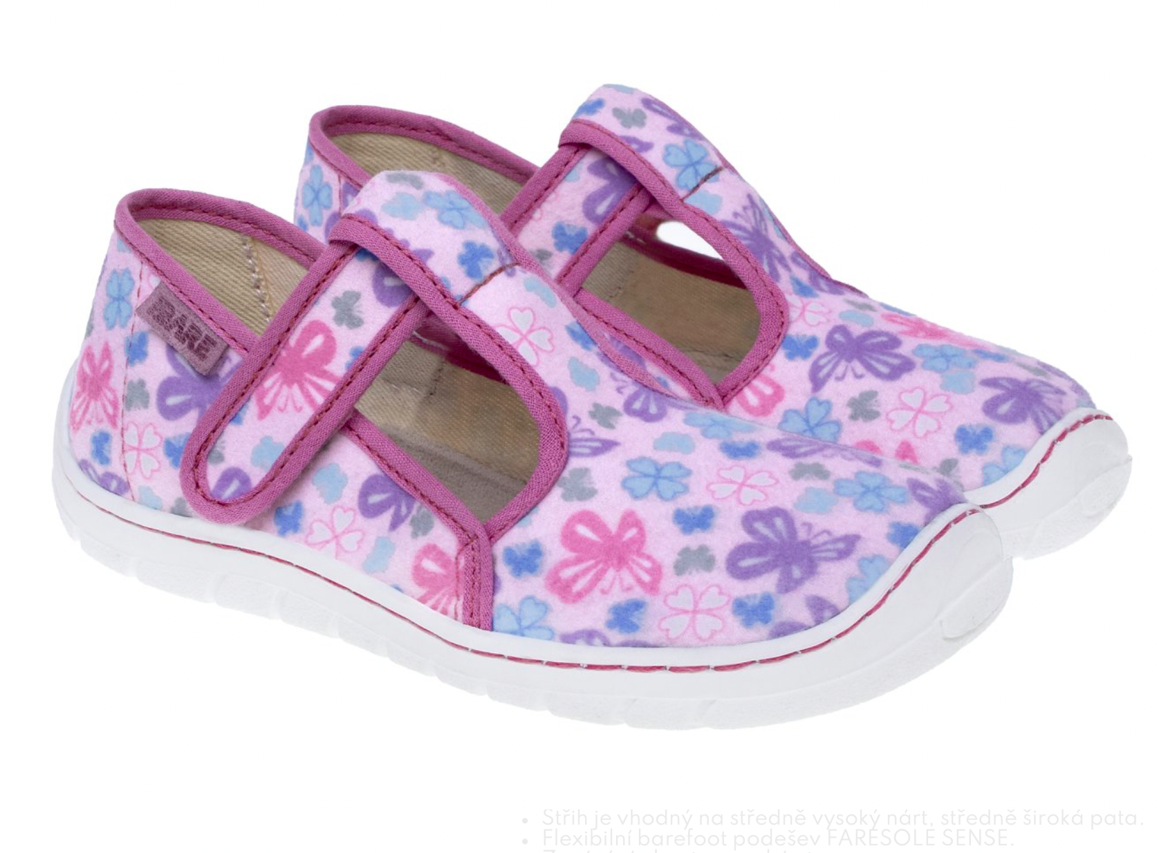 Fare Textil Slipper Butterfly 31