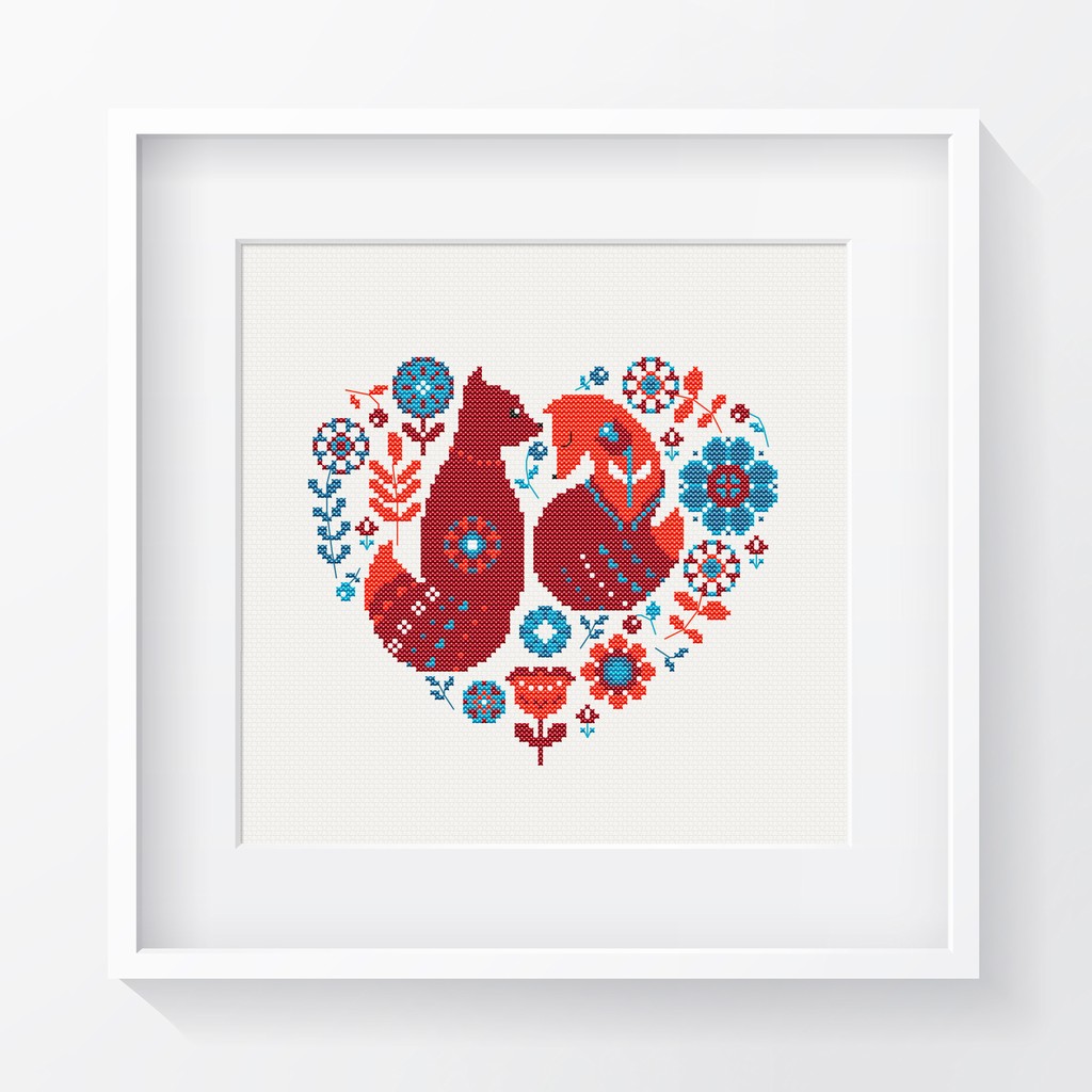 СКАНДИНАВСКИЕ УЗОРЫ, СЕРДЦЕ