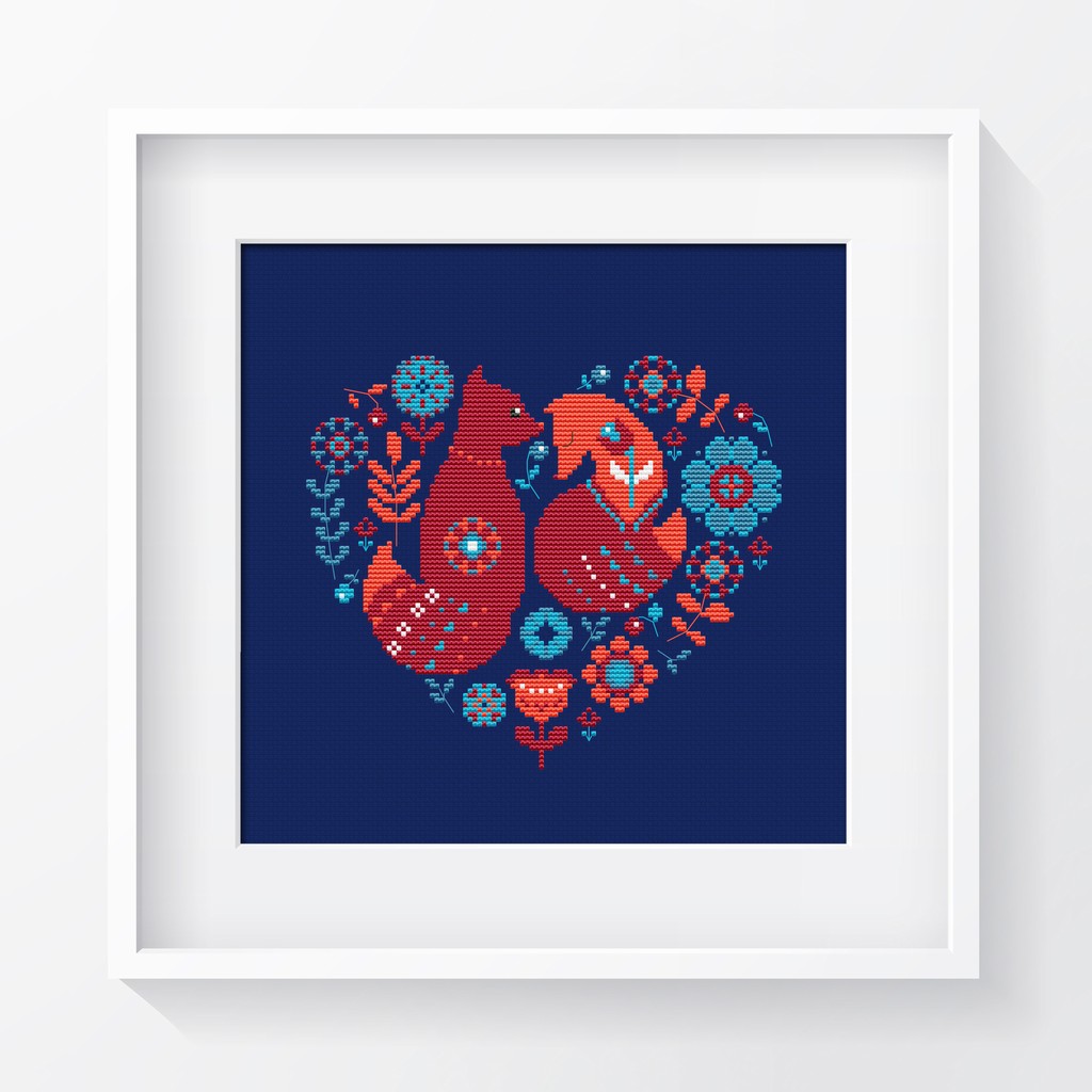 СКАНДИНАВСКИЕ УЗОРЫ, СЕРДЦЕ