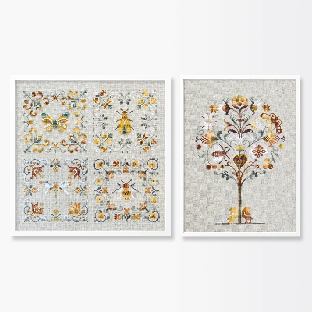 НАБОР ИЗ 2 СХЕМ: ЛЕТНИЕ МОТИВЫ