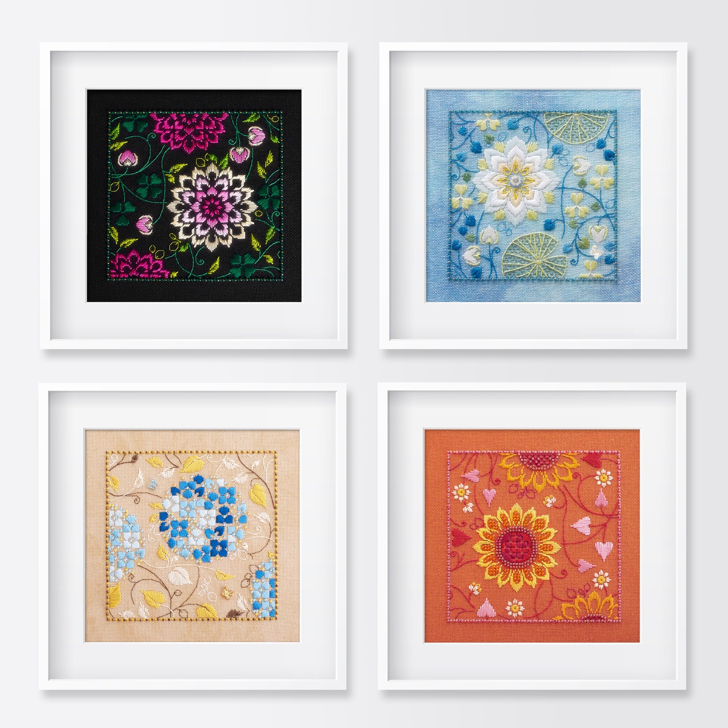 4 ЦВЕТОЧНЫХ МОТИВА