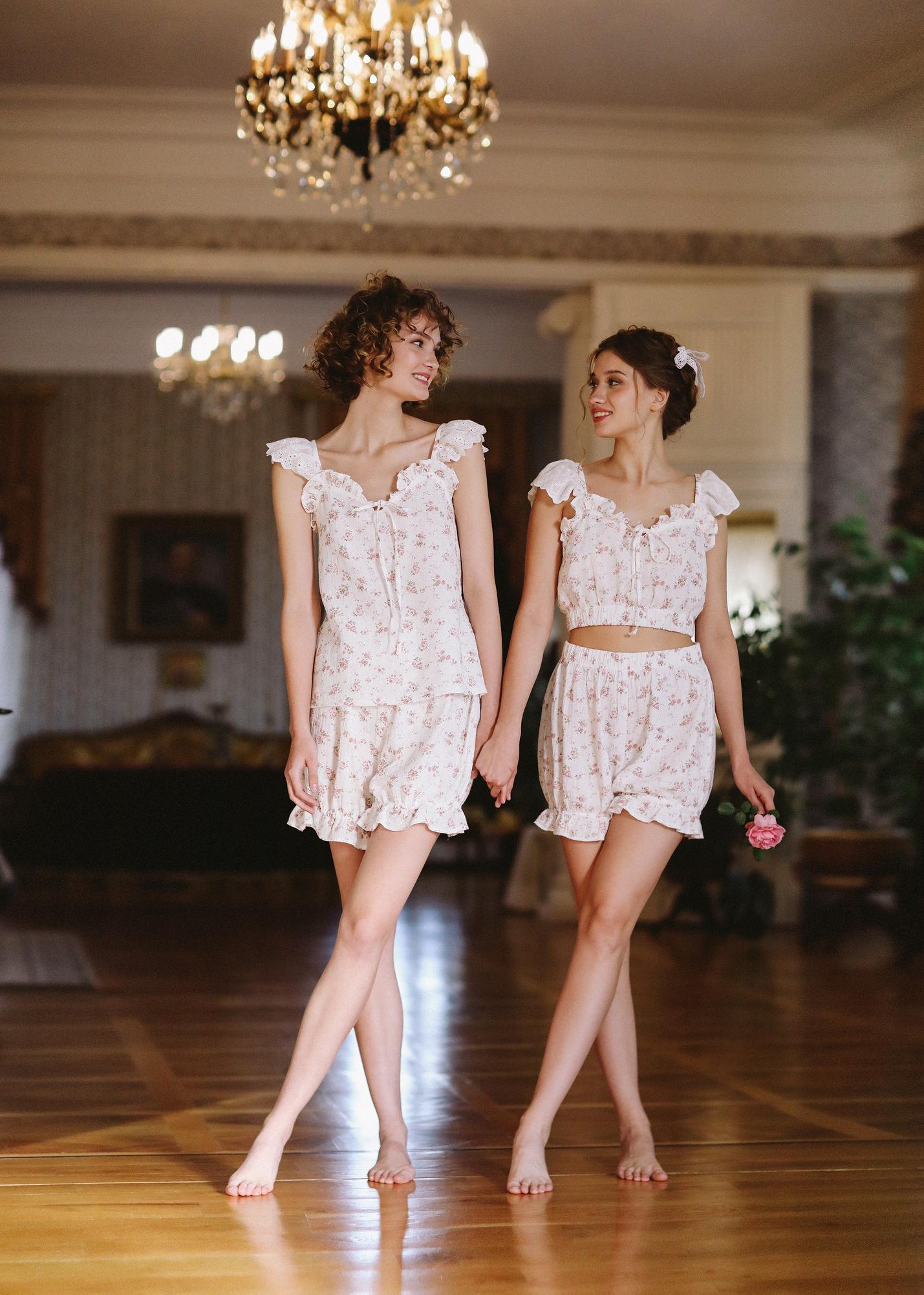 Пижама из муслина Polly Топ