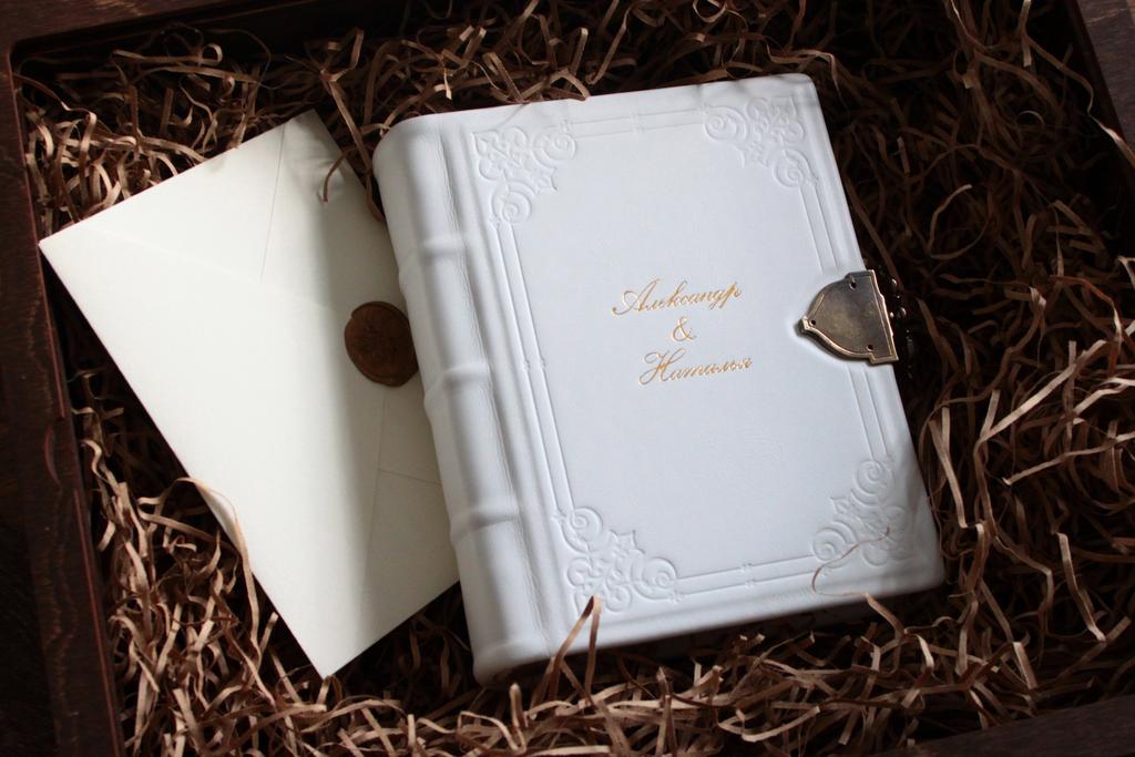 Кожаный фотоальбом SCARSDALE с застежкой