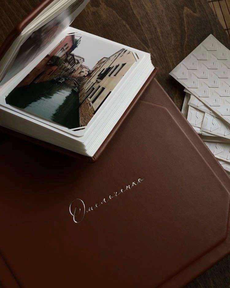Кожаный фотоальбом SINCERE