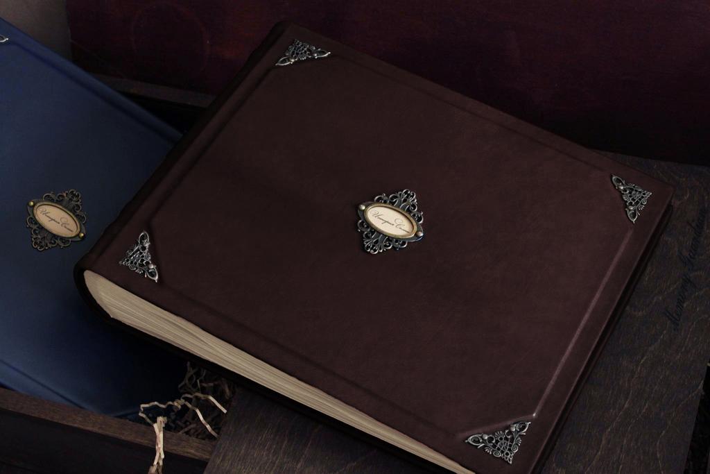 Большой кожаный фотоальбом Vintage Foresta XL