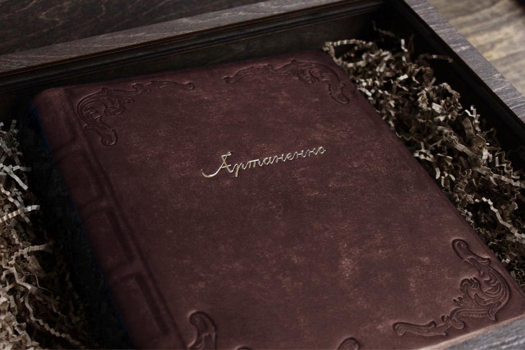 Кожаный фотоальбом Vincennes Testo Di Moro