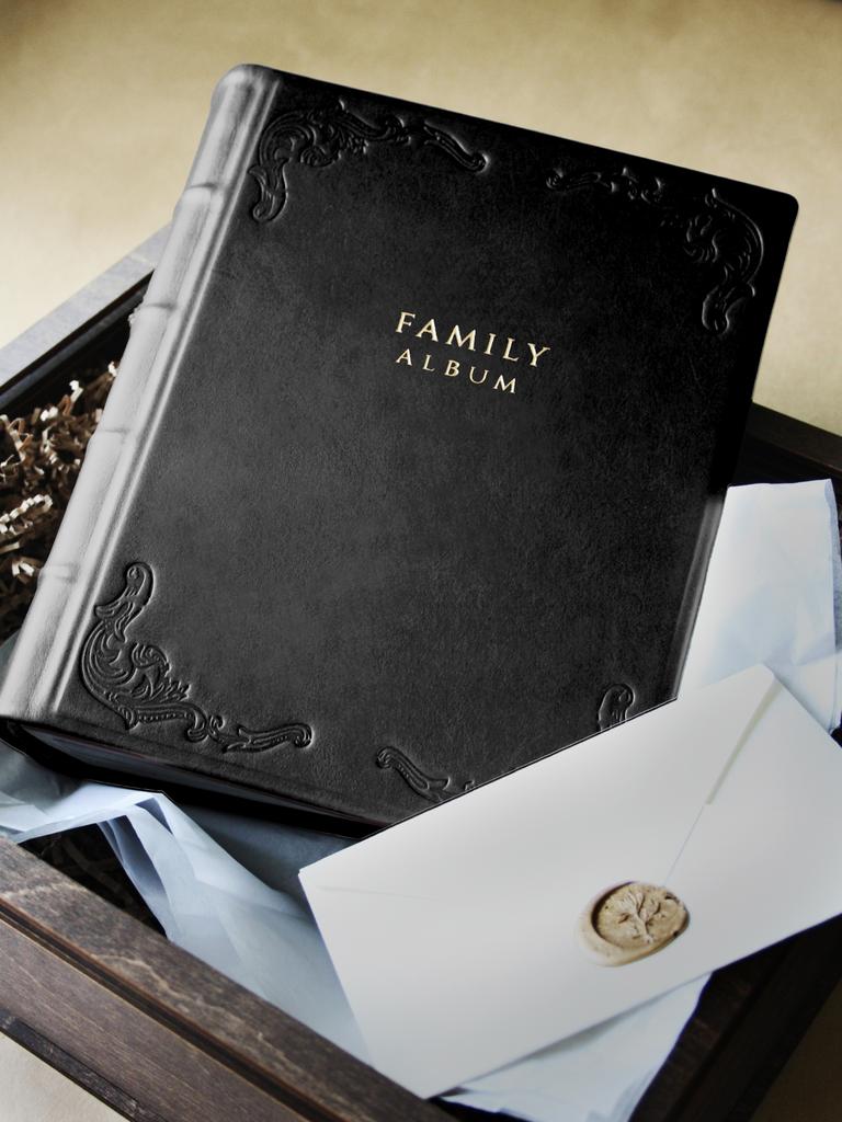 Кожаный фотоальбом Vincennes Black