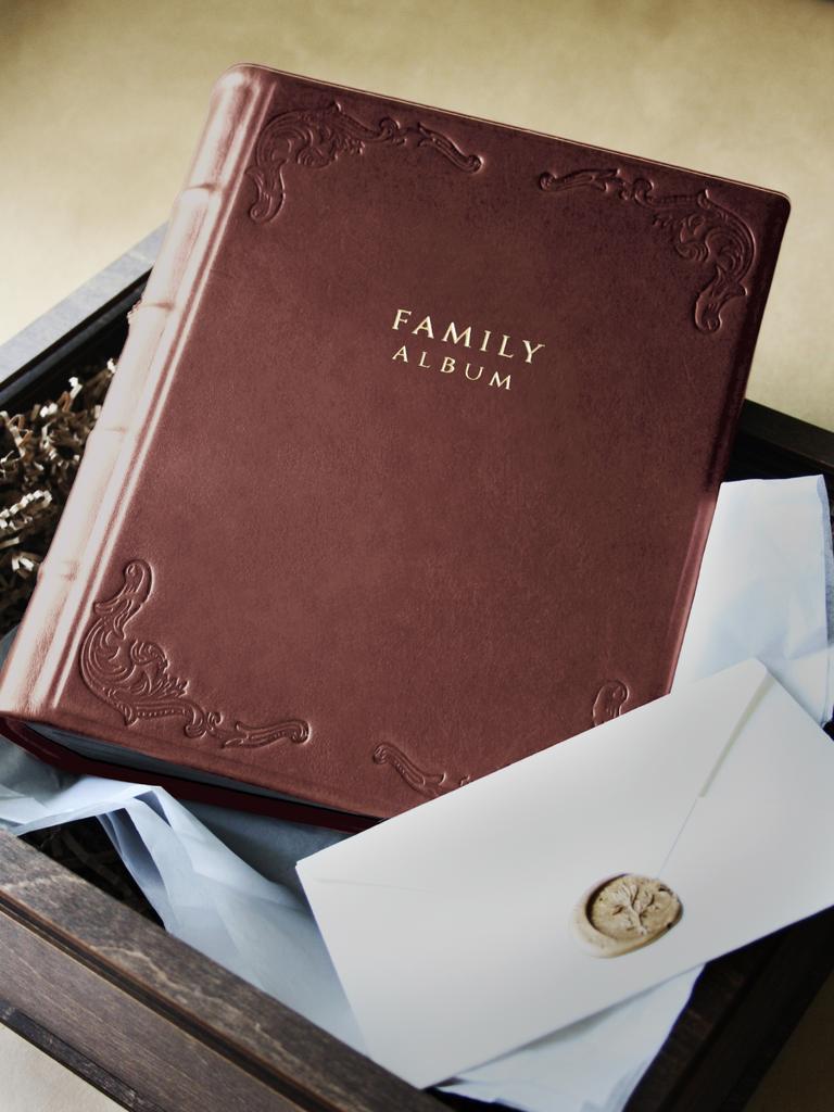 Кожаный фотоальбом Vincennes Caramel