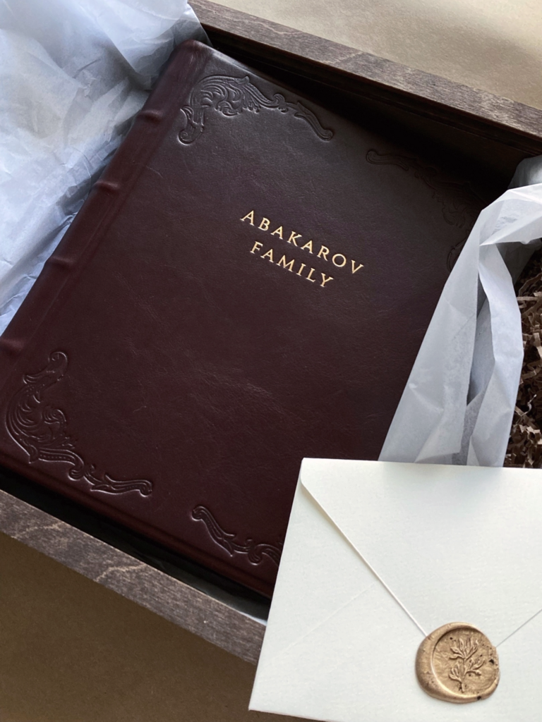 Кожаный фотоальбом Vincennes Foresta