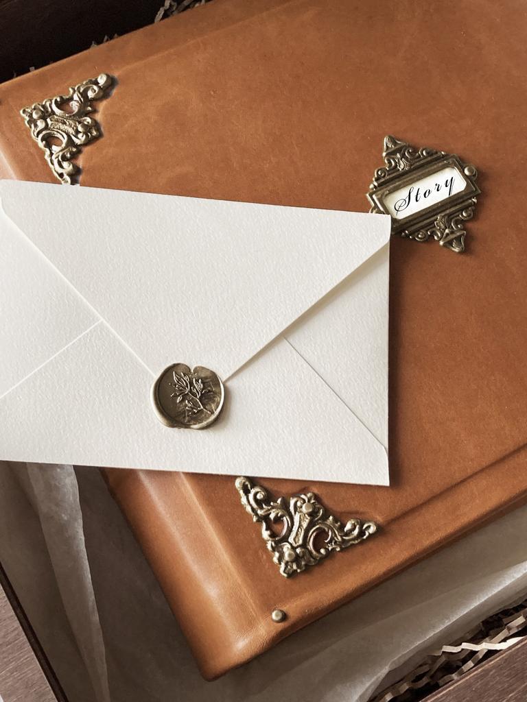 Кожаный фотоальбом Vintage Amber