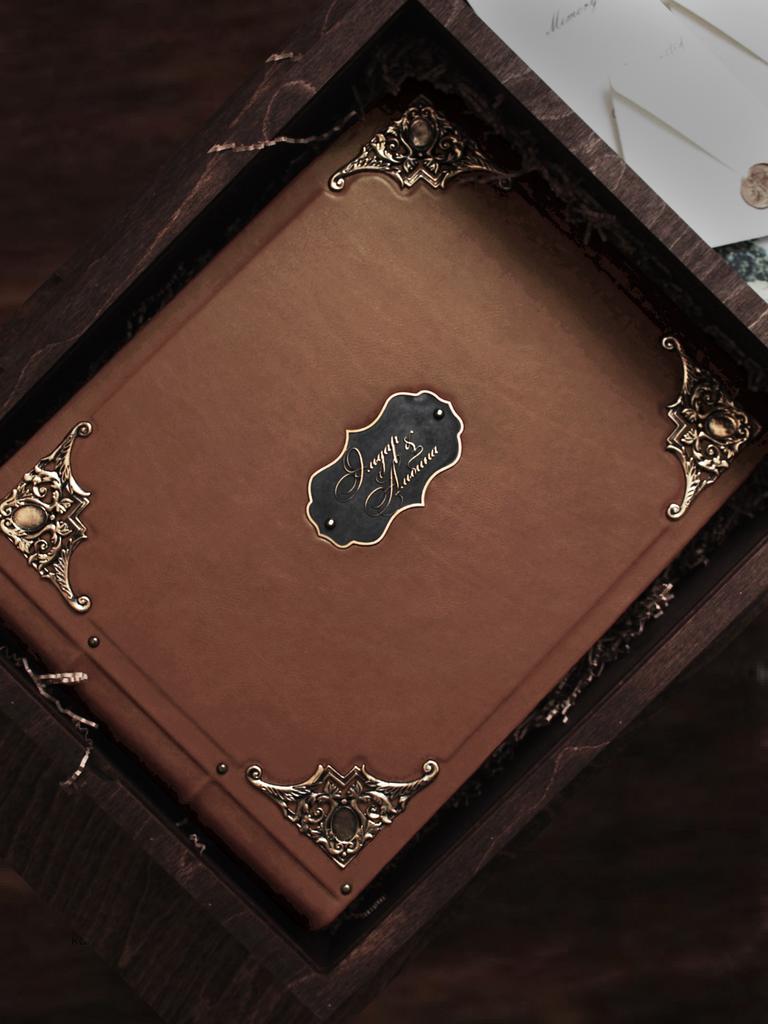 Кожаный фотоальбом Fairytale Amber