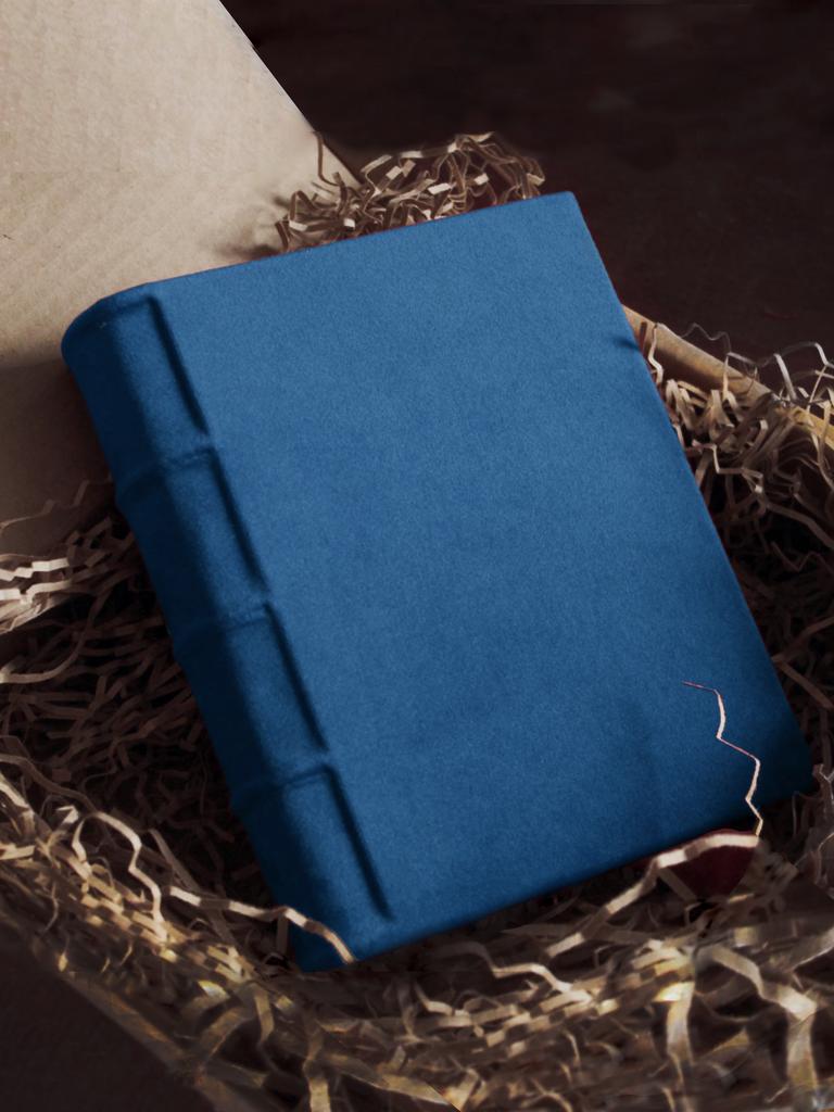 Бархатный фотоальбом Petit Dark Blue