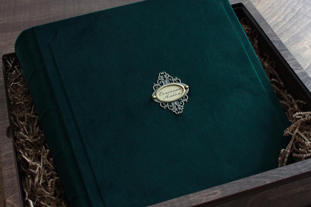 Бархатный фотоальбом VINTAGE