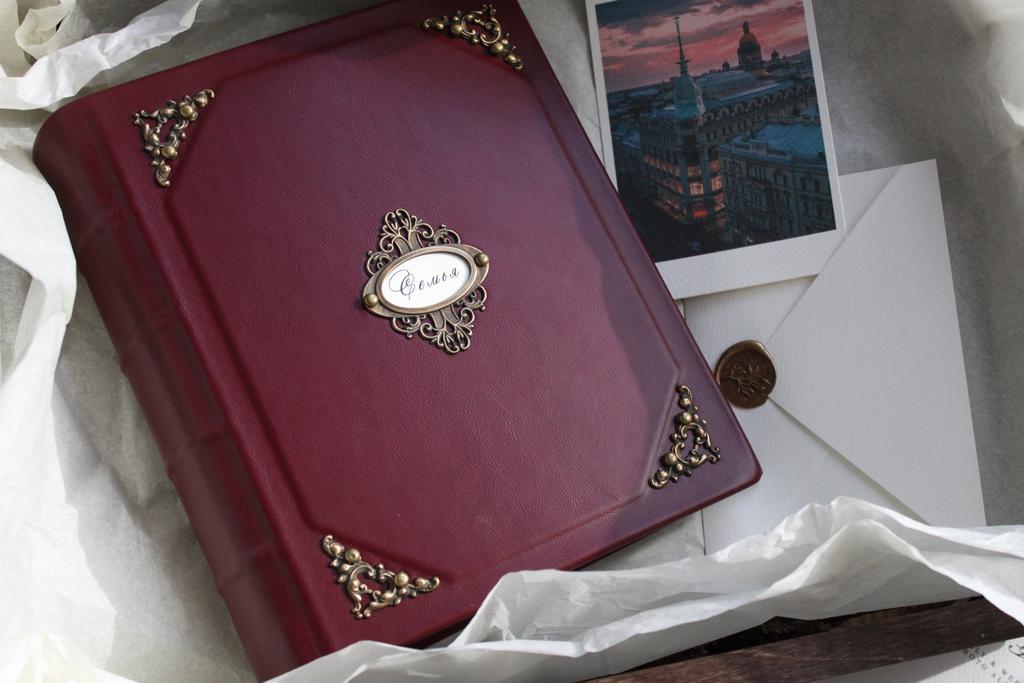 Кожаный фотоальбом VINTAGE