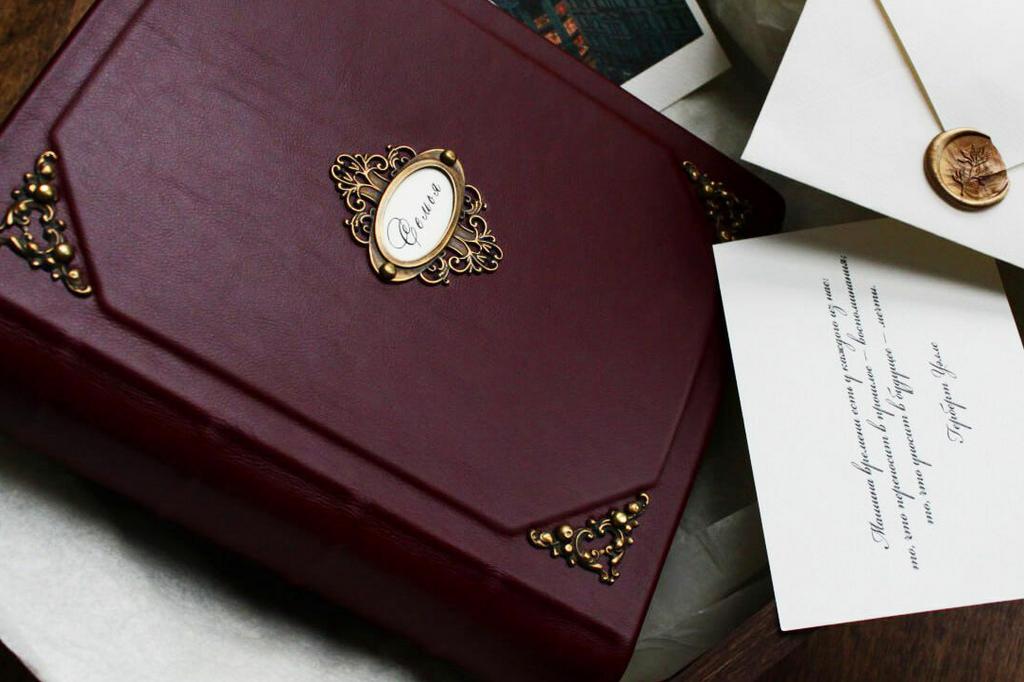 Кожаный фотоальбом VINTAGE