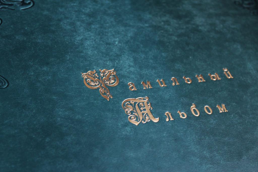 Большой кожаный фотоальбом VINСENNES