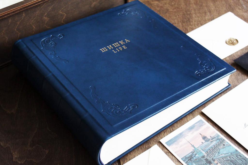 Большой кожаный фотоальбом VINСENNES