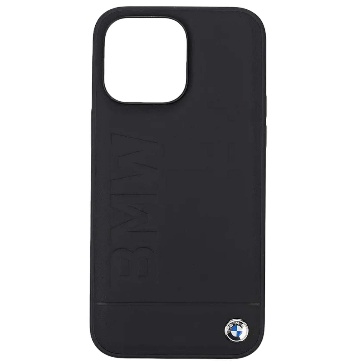 Чехол для iPhone BMW экокожа черный