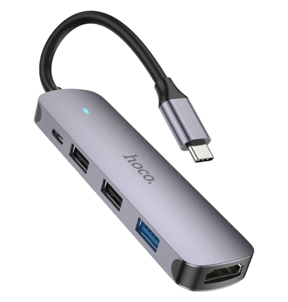 Многофункциональный адаптер HOCO HB27 5 в 1