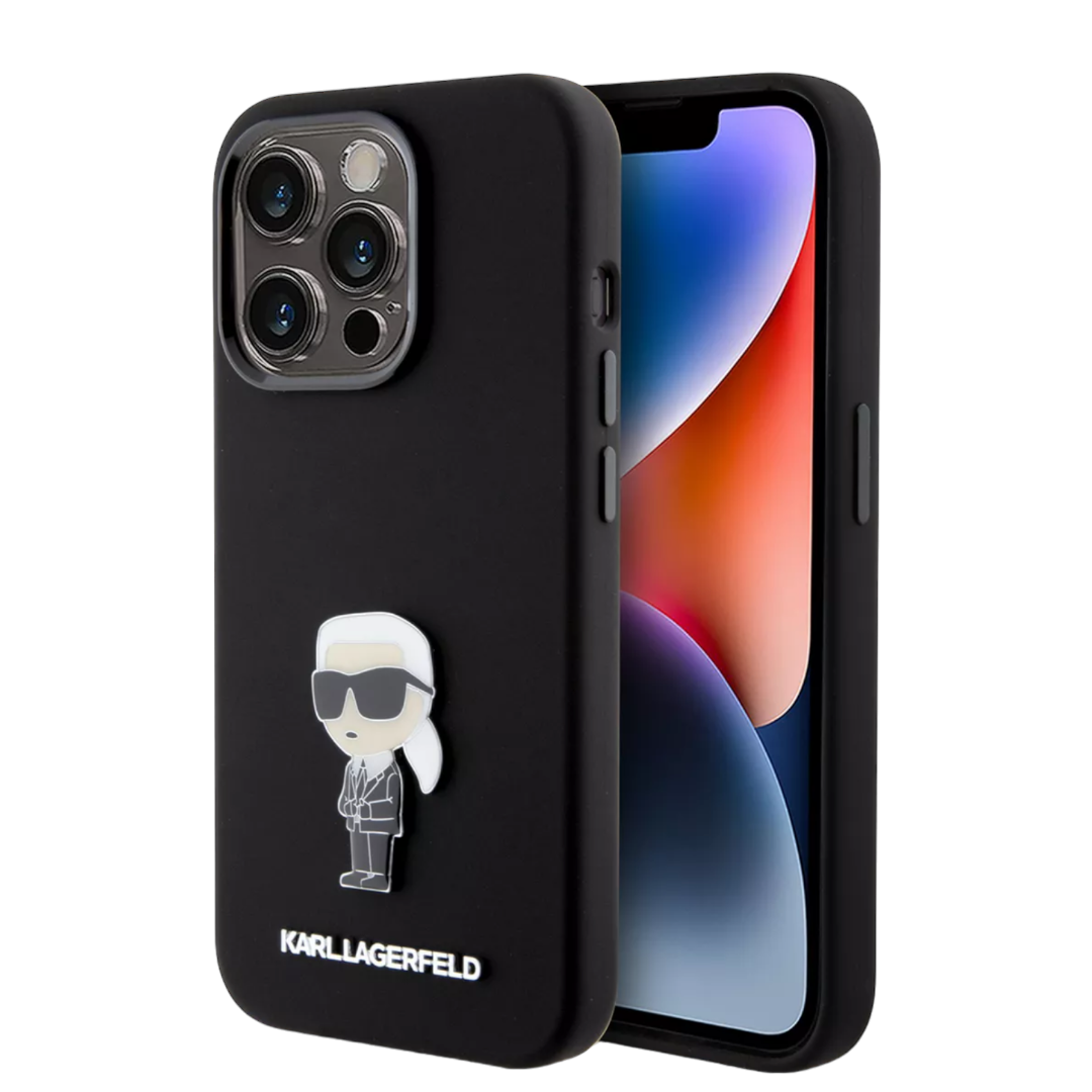 Чехол для iPhone Liquid silicone Karl