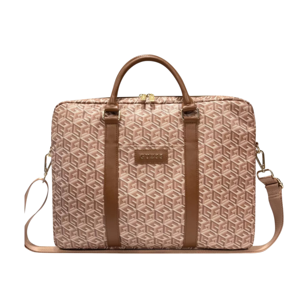 Сумка для ноутбука GUESS 15" Cube Brown