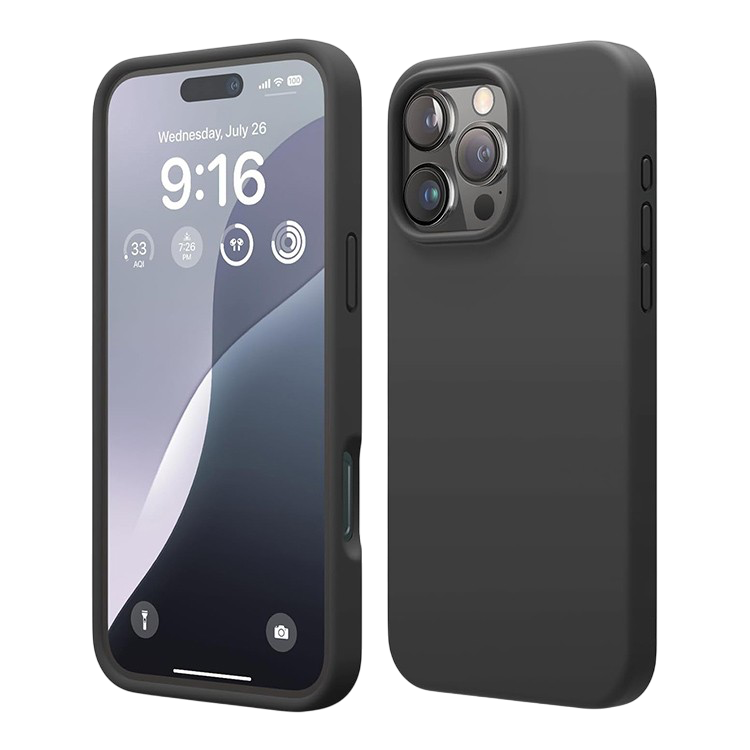 Чехол для iPhone Elago Soft silicone (Liquid) Black