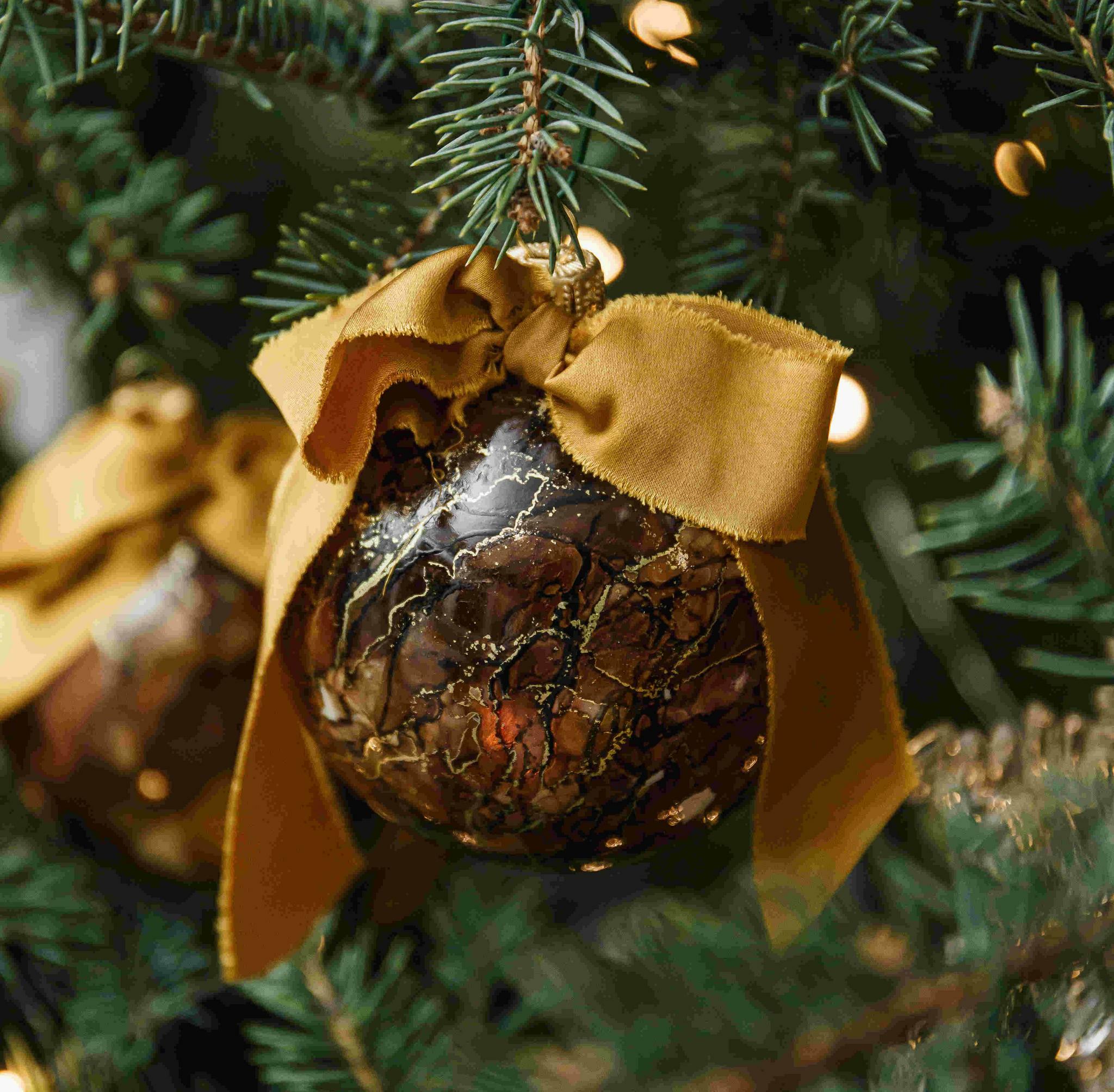 НОВОГОДНЯЯ ИГРУШКА НА ЕЛКУ РУЧНОЙ РАБОТЫ, ШАР "СЕРДОЛИК"