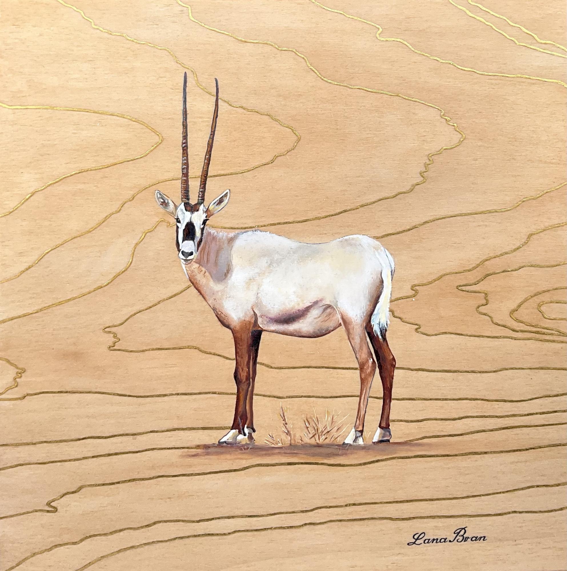 Collection of artworks "White Oryx and Golden Sands"