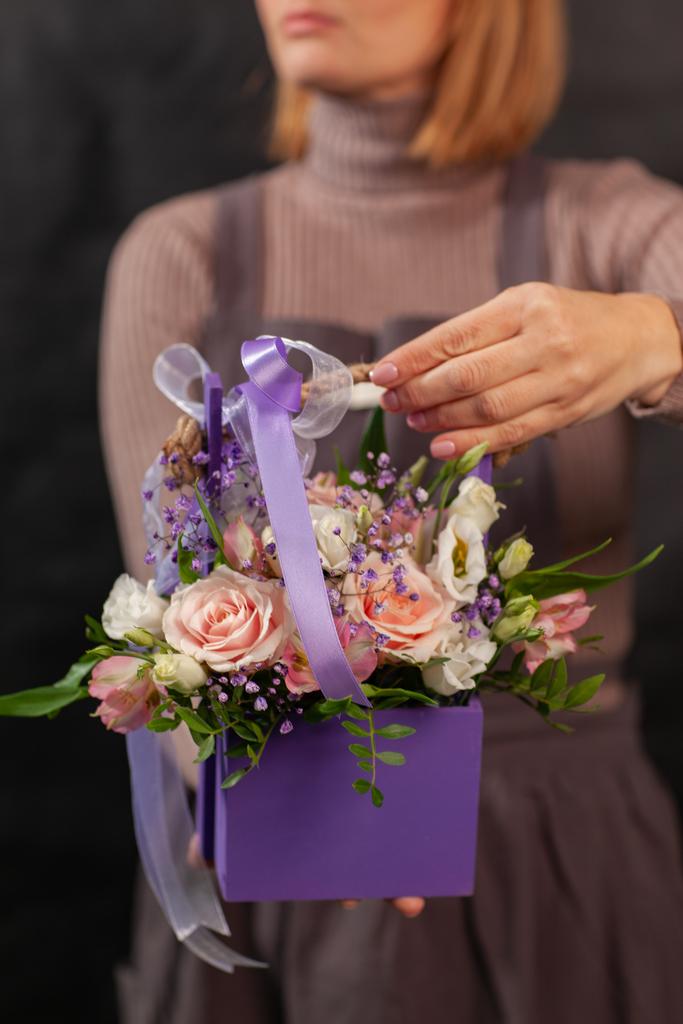 Арт. 32 Композиция в ящичке