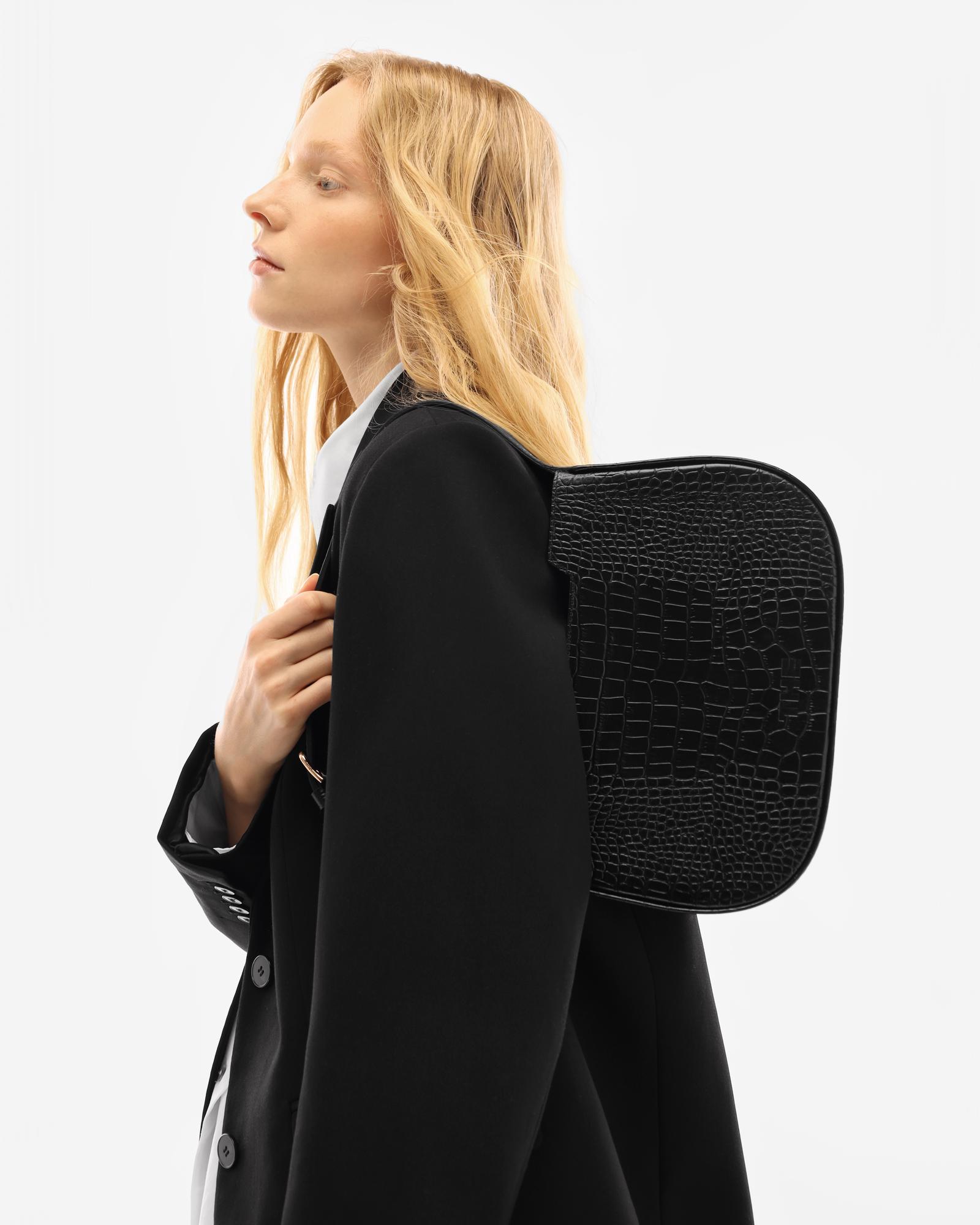 THE GUITAR PICK CROCO NOIR