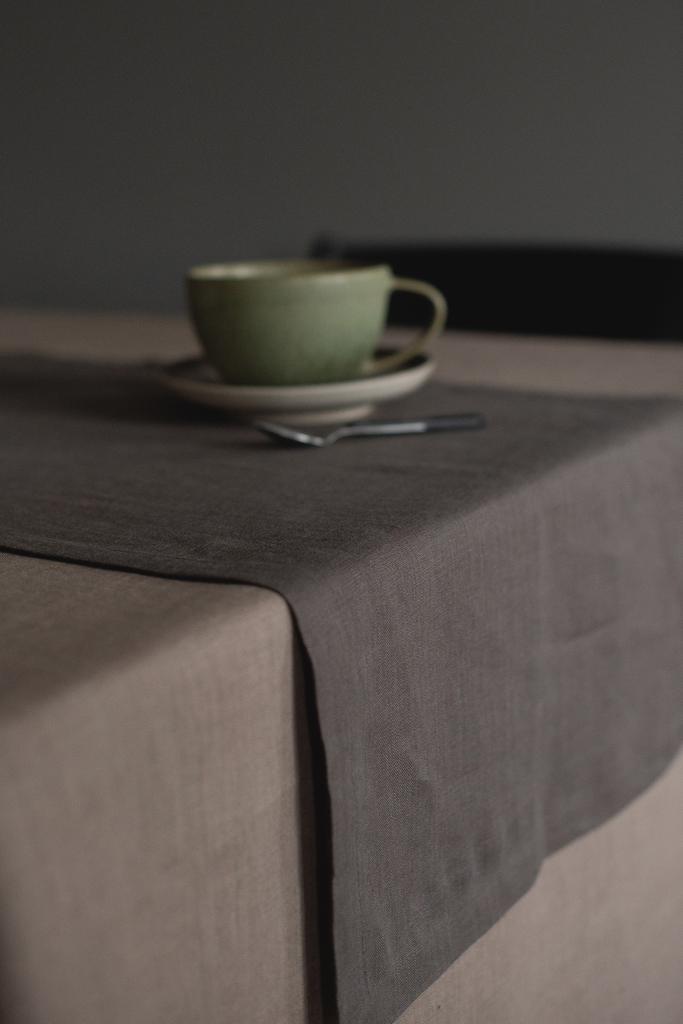 Дорожка из стираного льна