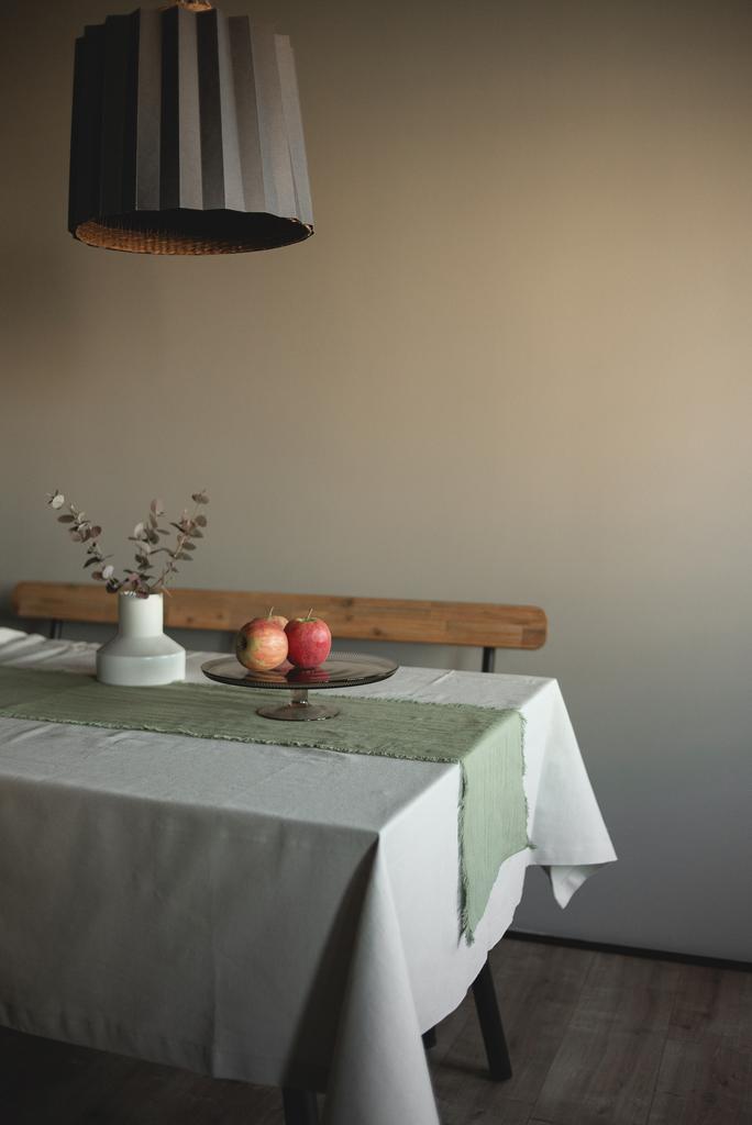 Скатерть льняная с хлопком